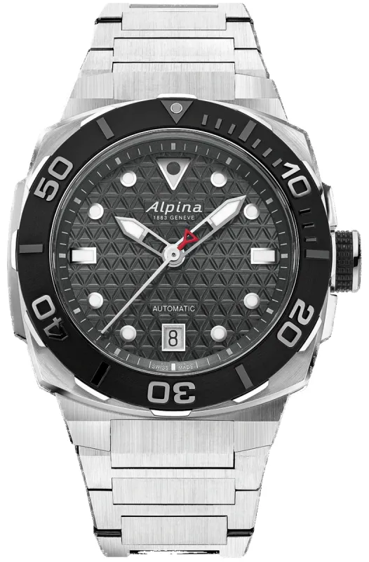 Alpina Seastrong Diver Extreme Automatic Watch made by Jura Watches