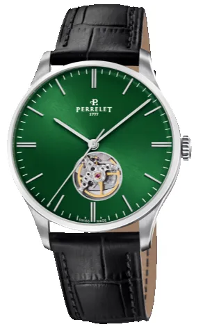 Perrelet Weekend Open Heart Watch sold by Jura Watches