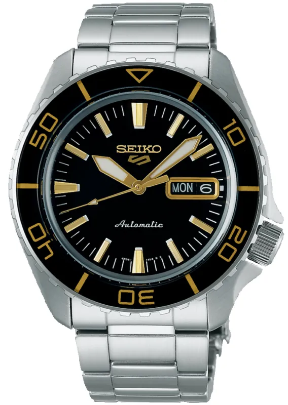 Seiko 5 Sport SKX Blacktone Redux Watch made by Seiko