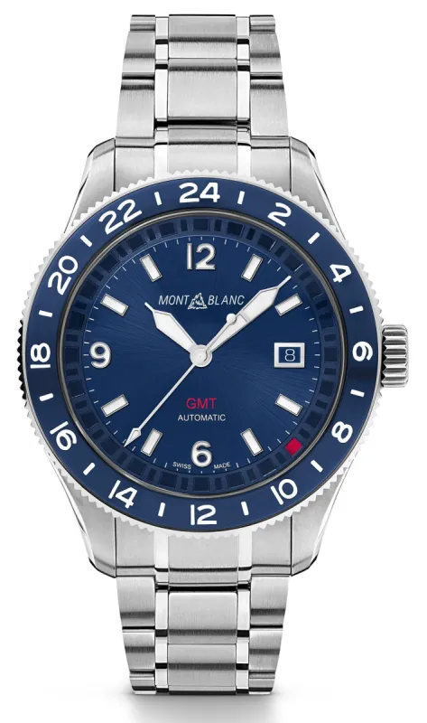 Montblanc 1858 GMT Automatic Date 42 D sold by Jura Watches