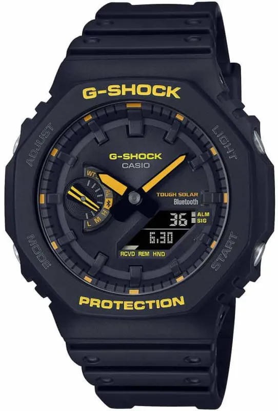 G-Shock 2100 Black Caution Yellow Mens sold by Jura Watches