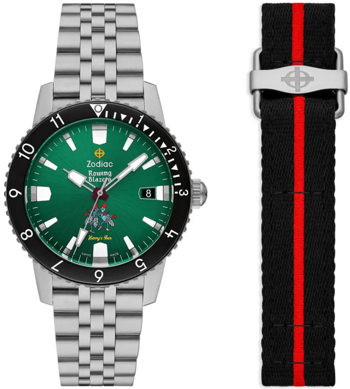 Zodiac Watch Super Sea Wolf Rowing Blazer Harrys Bar Limited Edition D made by Jura Watches