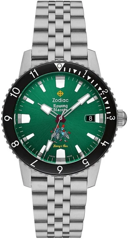 Zodiac Watch Super Sea Wolf Rowing Blazer Harrys Bar Limited Edition D sold by Jura Watches product image thumbnail 4
