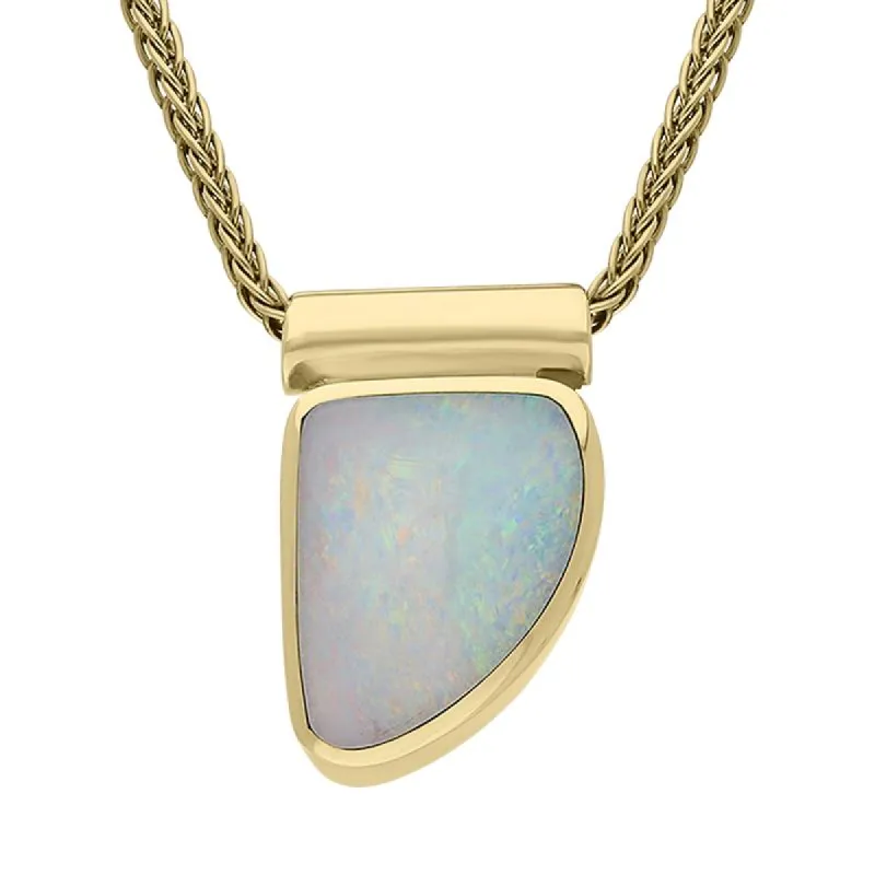 9ct Yellow Gold Opal Unique Necklace sold by Jura Watches