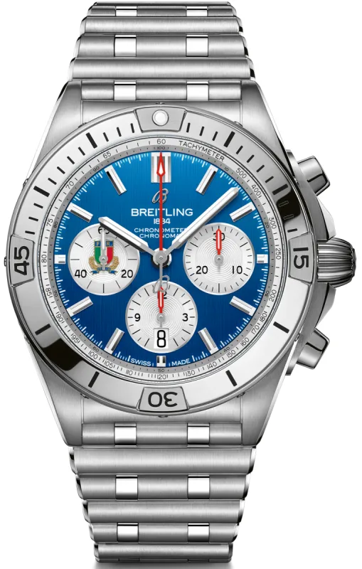 Breitling Watch Chronomat B01 42 Six Nations Italia Limited Edition sold by Jura Watches