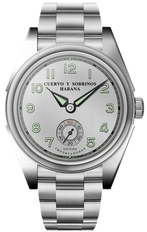 Cuervo y Sobrinos Lonsdale Limited Edition Bracelet Watch sold by Jura Watches