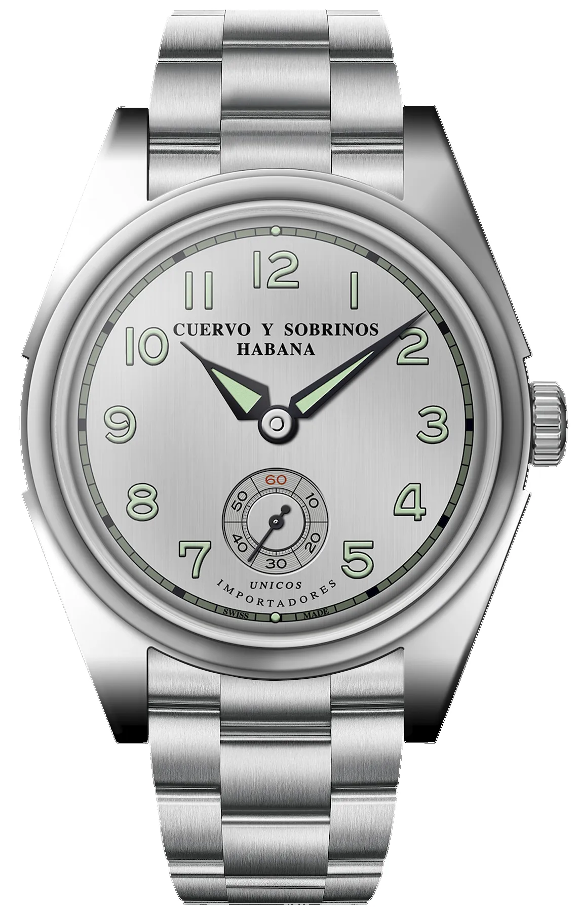 Cuervo y Sobrinos Lonsdale Limited Edition Bracelet Watch sold by Jura Watches