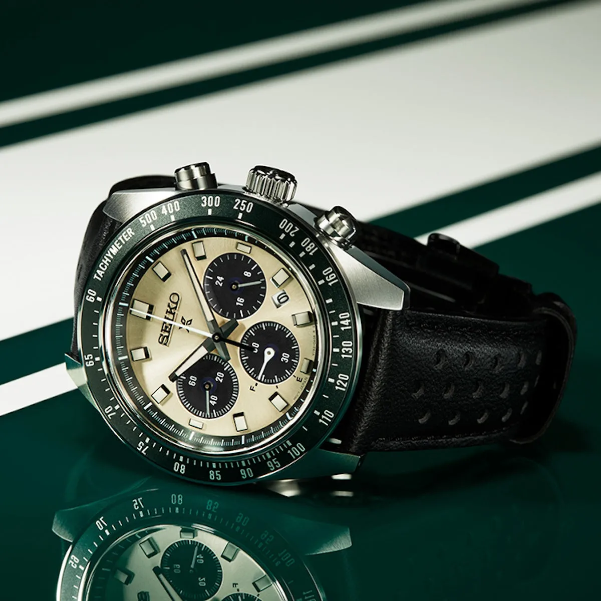 Seiko Prospex Racing Sports Solar Speedtimer Watch D sold by Jura Watches product image thumbnail 5