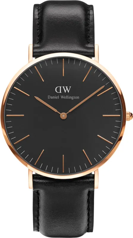 Daniel Wellington Watch Classic Black Sheffield 40mm sold by Jura Watches