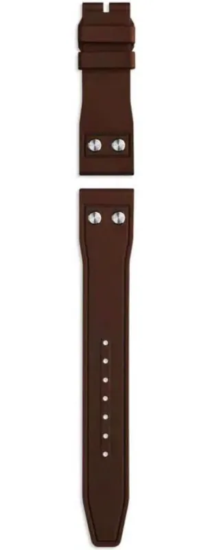IWC Strap Rubber Big Pilot's 43 21/18mm Brown sold by Jura Watches