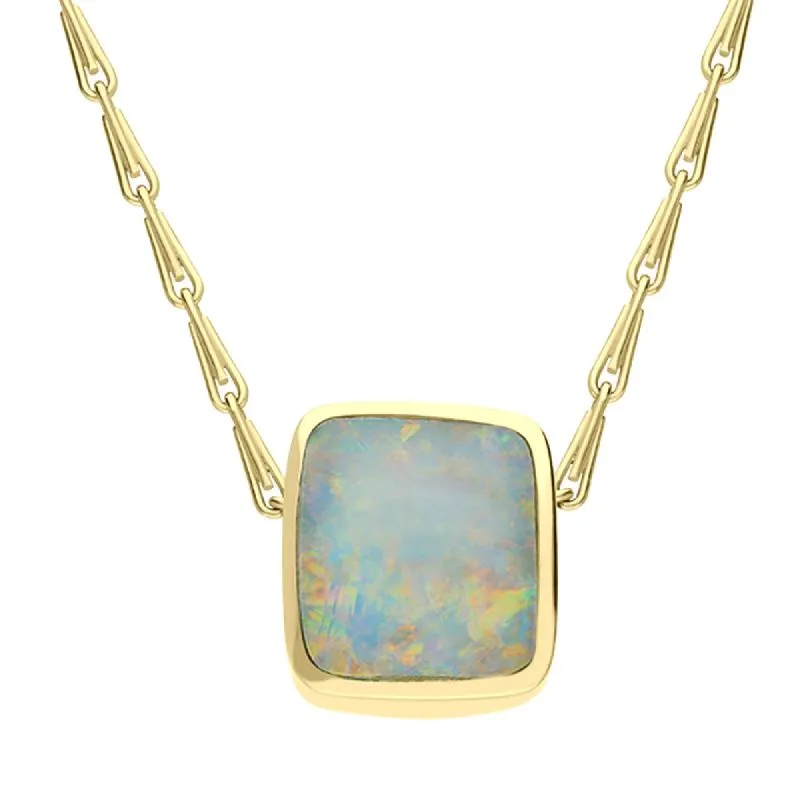 18ct Yellow Gold Opal Unique Necklace D sold by Jura Watches