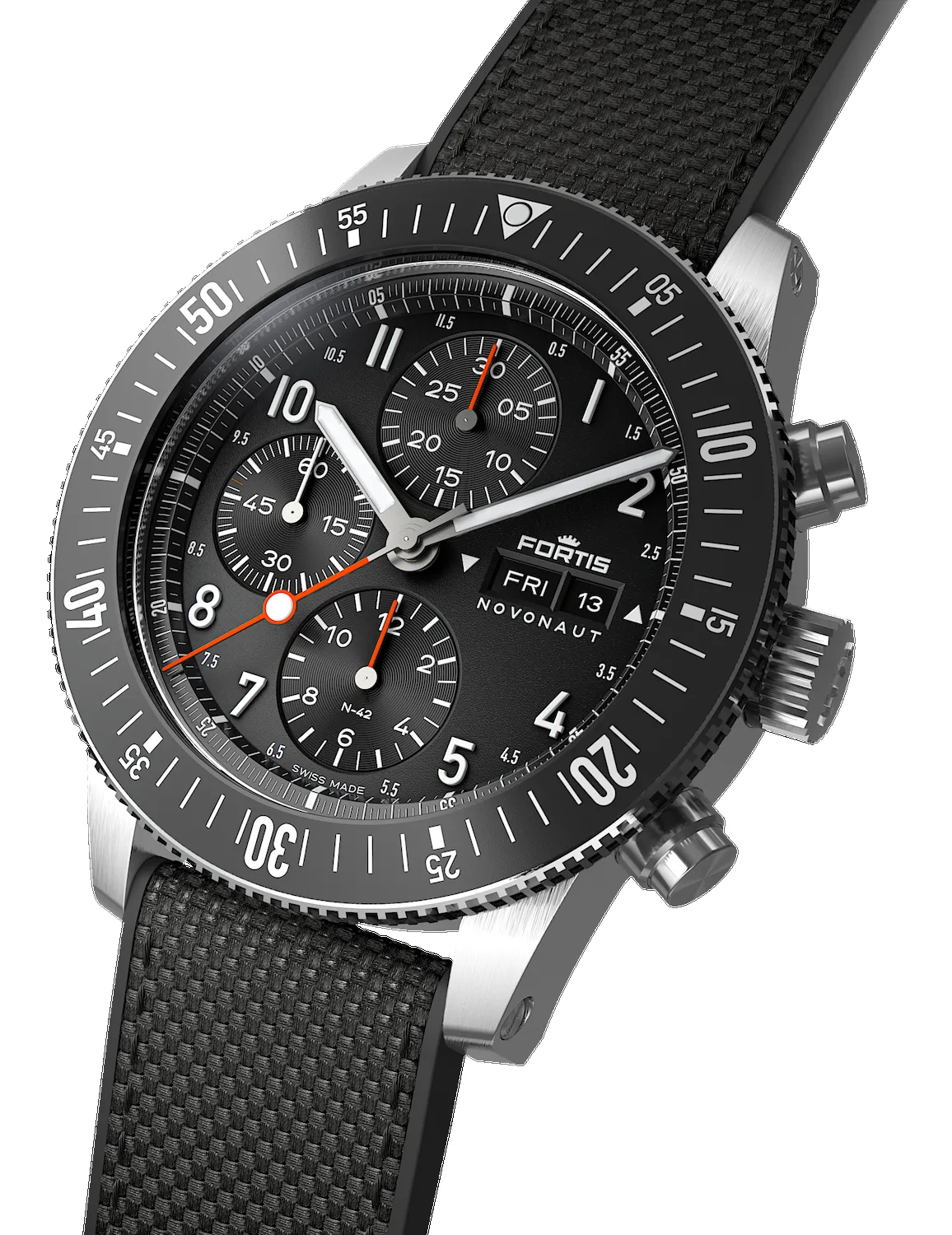 Fortis Novonaut N-42 Legacy Edition Watch sold by Jura Watches product image thumbnail 3