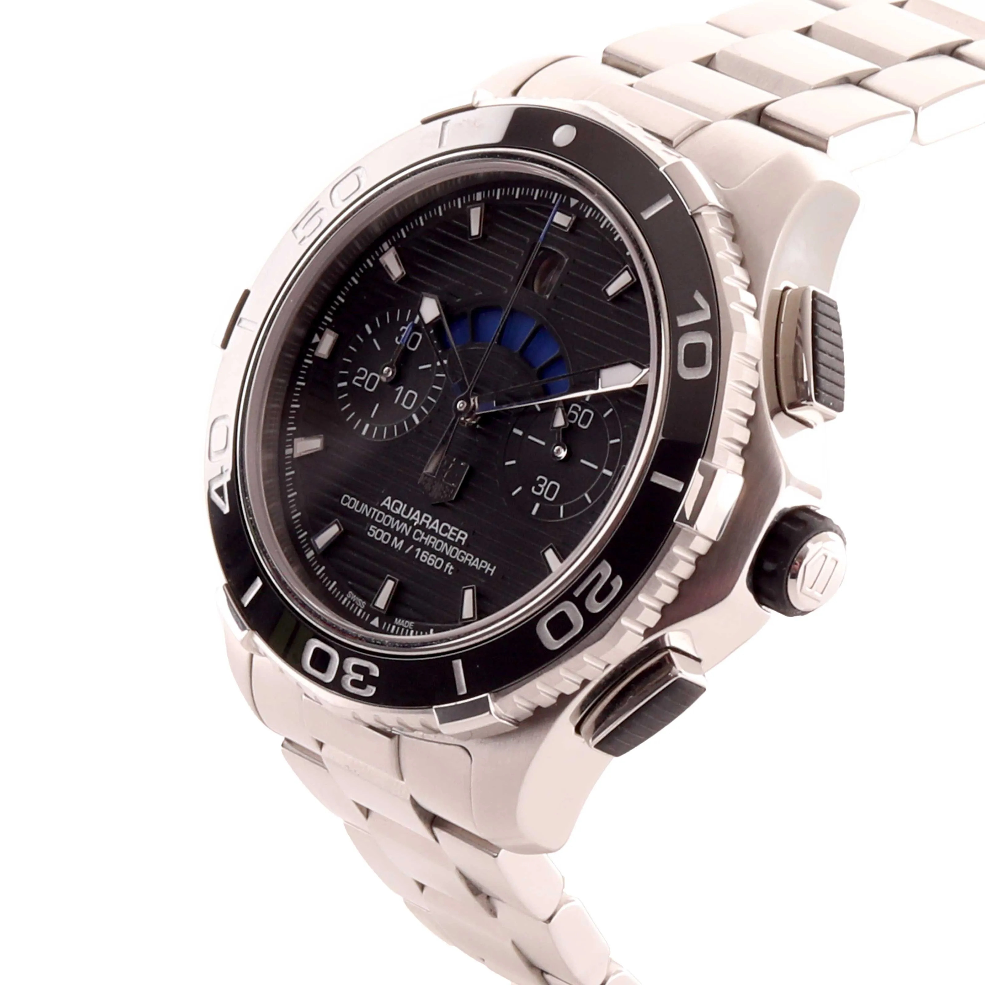 Pre-Owned TAG Heuer Aquaracer Countdown Mens Watch D sold by Jura Watches product image thumbnail 2
