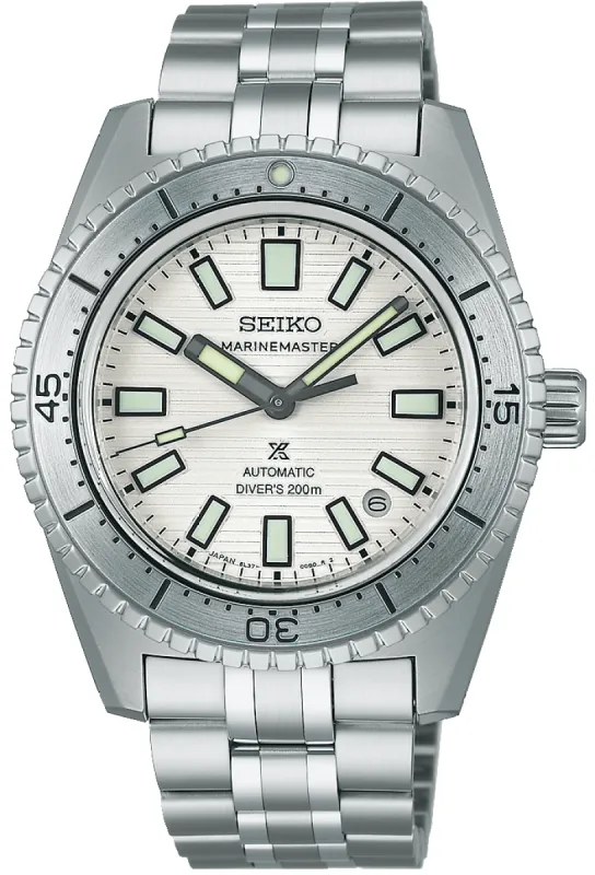 Seiko Prospex White High Water Marinemaster 1965 Divers Reinterpretation Limited  Edition Watch sold by Jura Watches