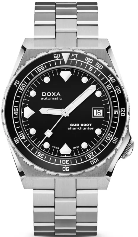 Doxa SUB 600T Sharkhunter Bracelet Watch sold by Jura Watches