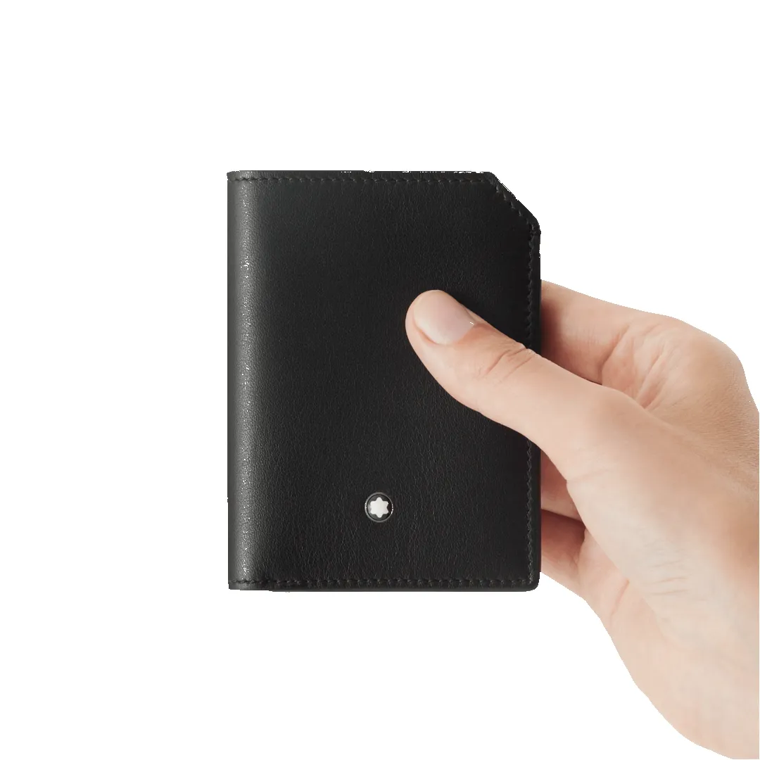 Montblanc Meisterstuck Selection Soft Mini Wallet 4cc Black sold by Jura Watches product image thumbnail 3