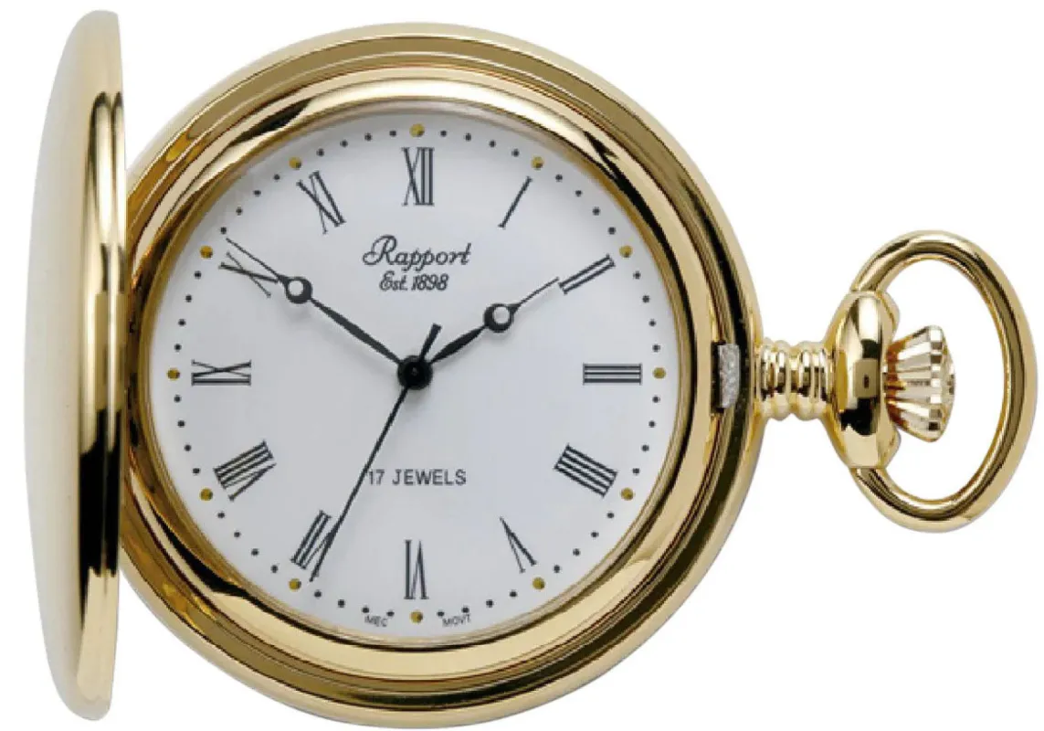 Rapport Pocket Watch Full Hunter 48mm sold by Jura Watches