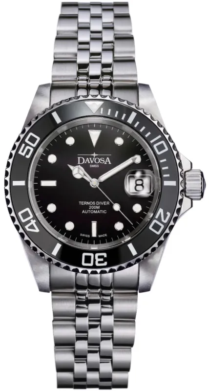 Davosa Ternos Diver Ceramic Watch sold by Jura Watches