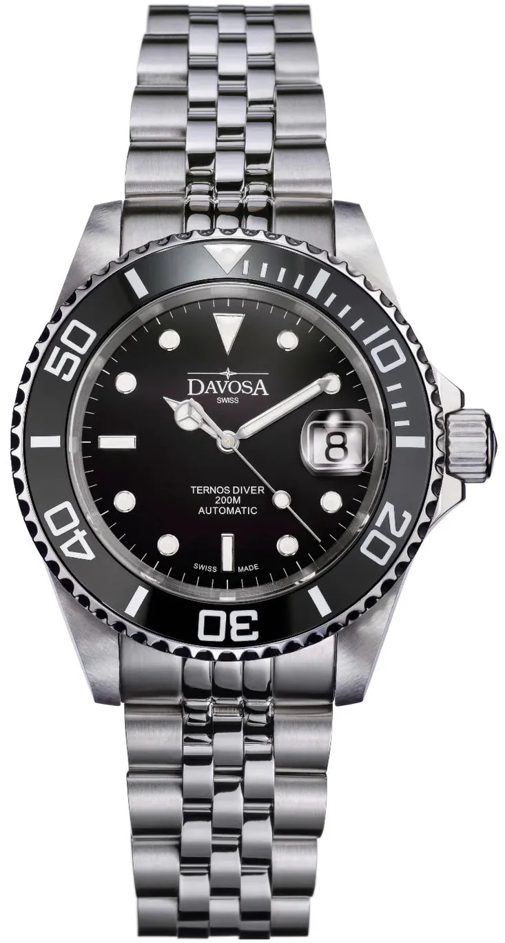 Davosa Ternos Diver Ceramic Watch sold by Jura Watches