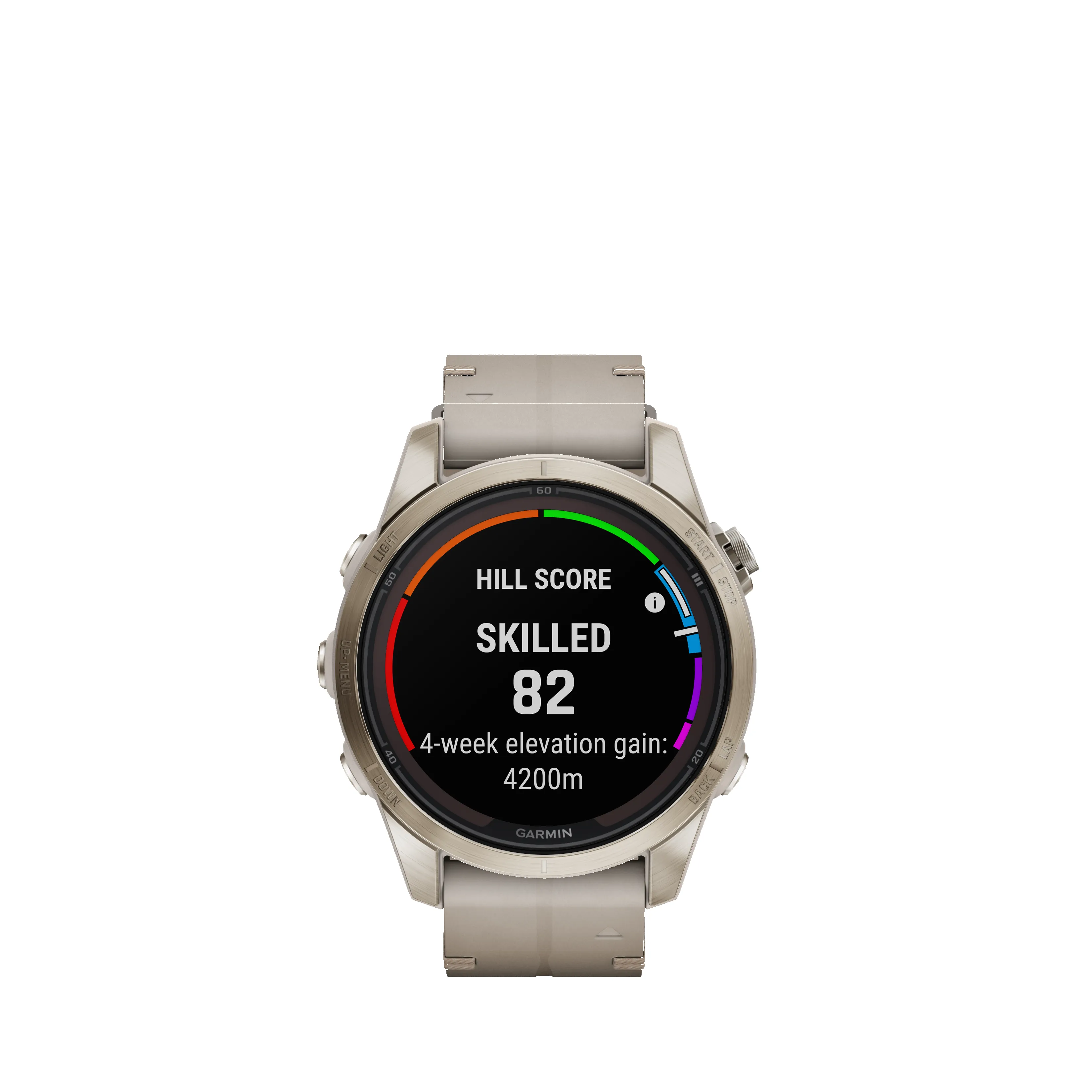 Garmin Fenix 7S Pro Sapphire Solar Soft Gold Leather D sold by Jura Watches product image thumbnail 3