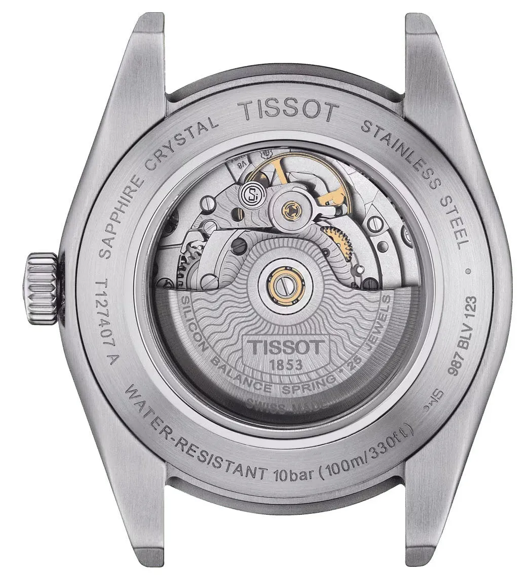 Tissot T-Classic Gentleman Powermatic 80 Silicium Watch sold by Jura Watches product image thumbnail 3
