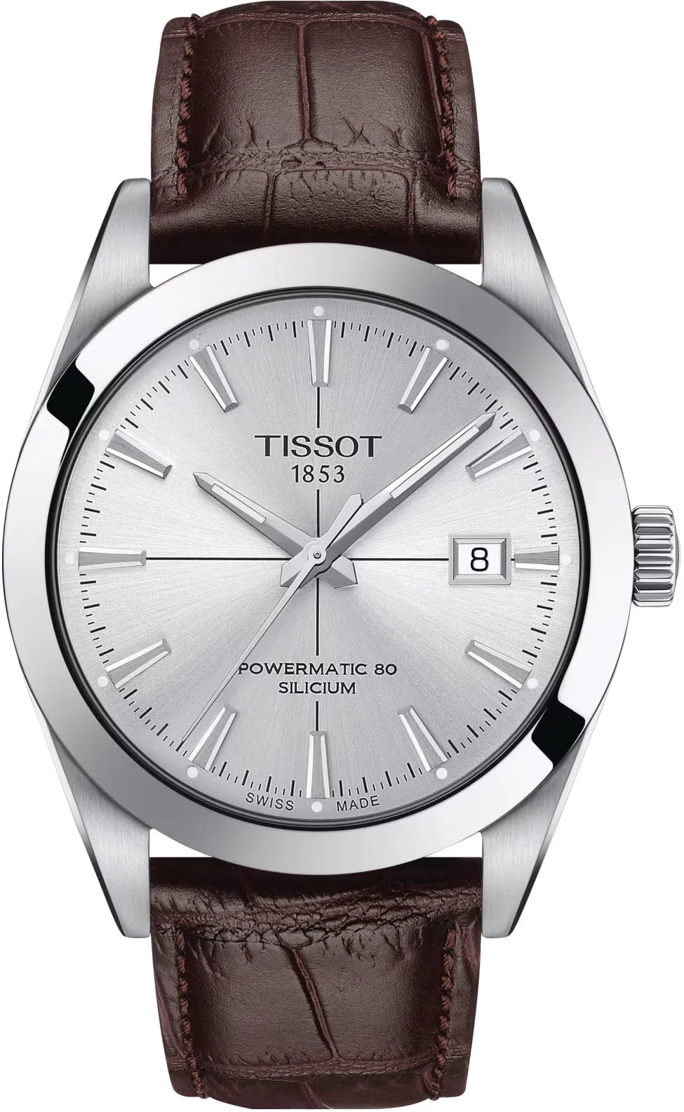 Tissot T-Classic Gentleman Powermatic 80 Silicium Watch sold by Jura Watches