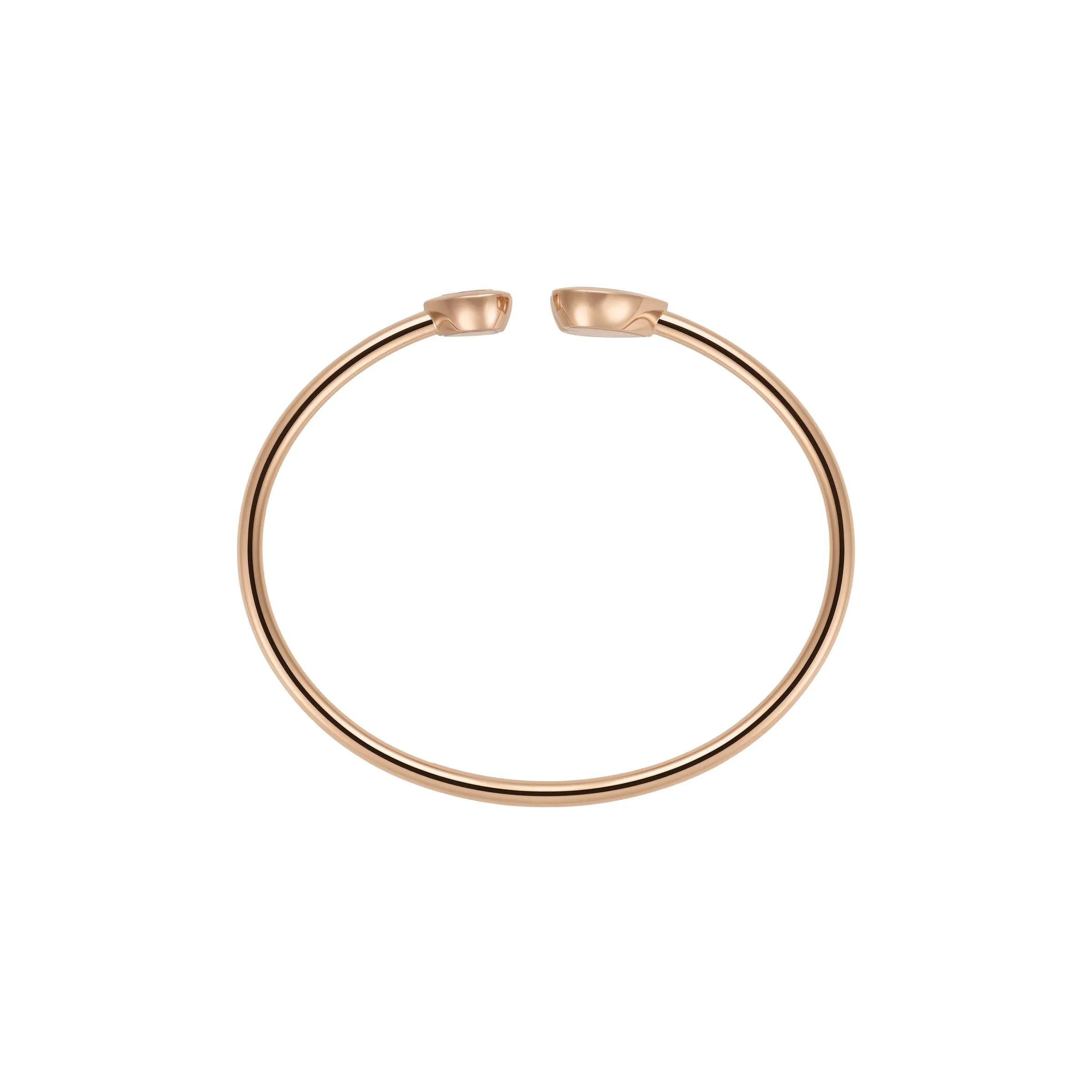 Chopard Happy Diamonds Icons 18ct Rose Gold Heart Bangle sold by Jura Watches product image thumbnail 3