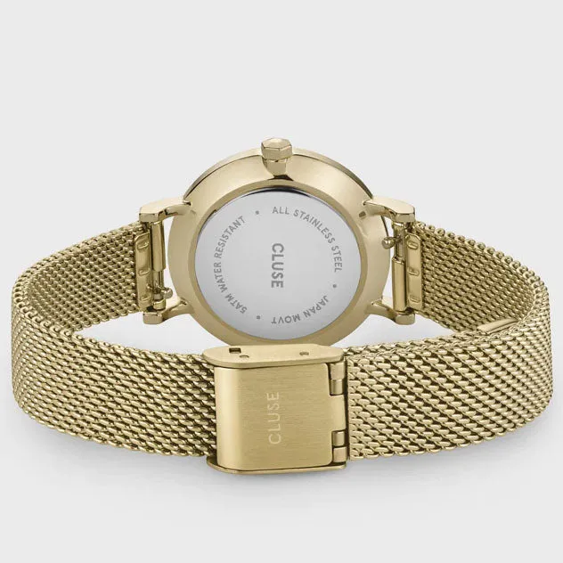 Cluse Boho Chic Petite Mesh White Gold sold by Jura Watches product image thumbnail 3