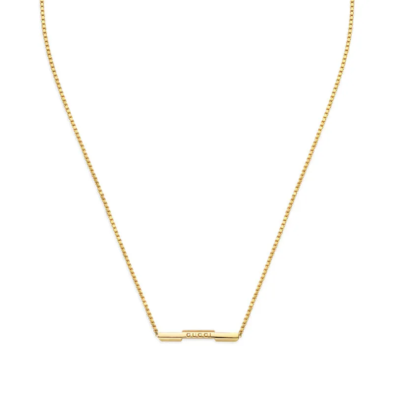 Gucci Link to Love 18ct Yellow Gold Necklace sold by Jura Watches