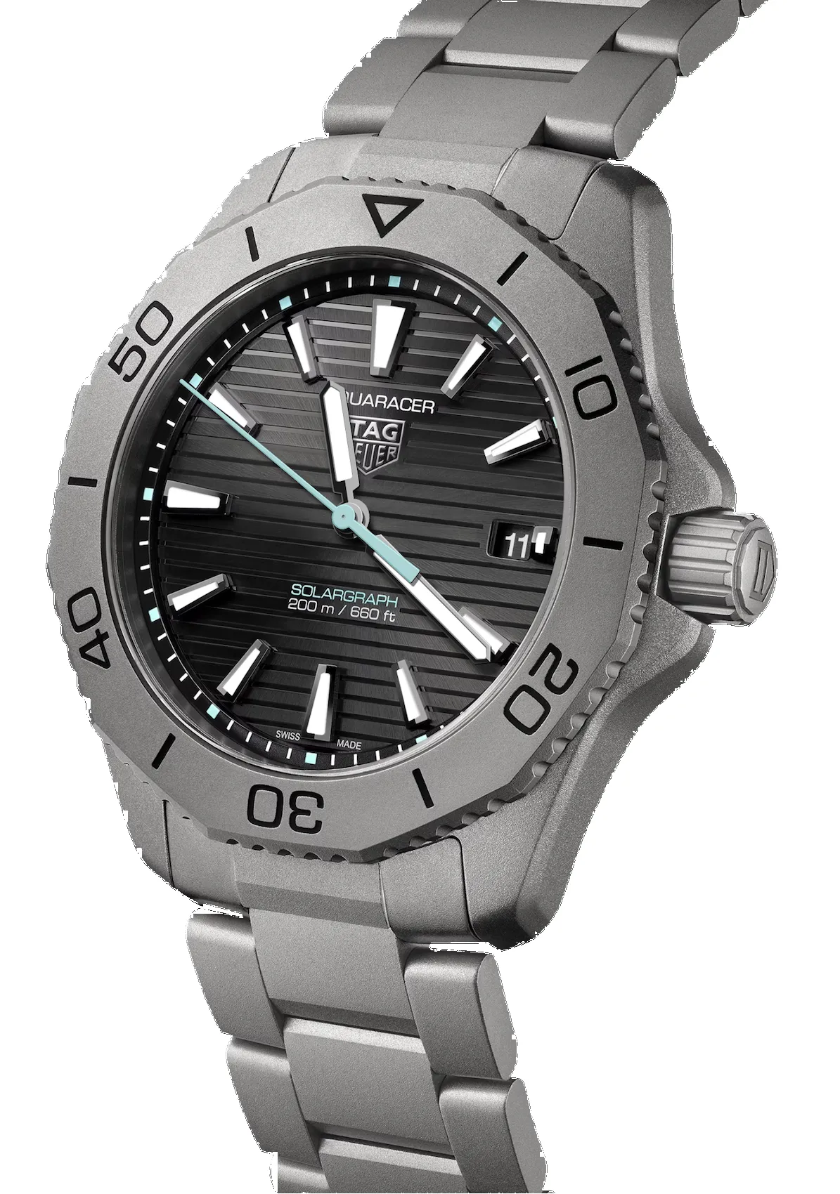 TAG Heuer Aquaracer Professional 200 Solargraph Watch sold by Jura Watches product image thumbnail 2