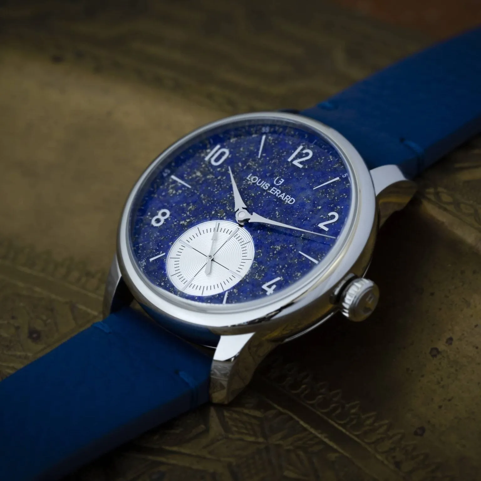 Louis Erard Excellence Petite Seconde Lapis-Lazuli Limited Edition Watch sold by Jura Watches product image thumbnail 2