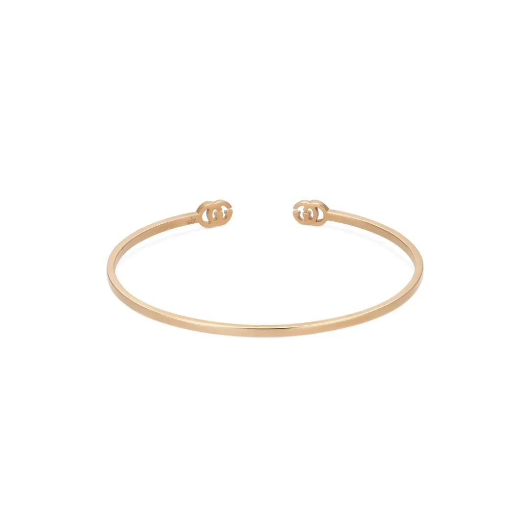 Gucci GG Running 18ct Rose Gold Bangle sold by Jura Watches product image thumbnail 3