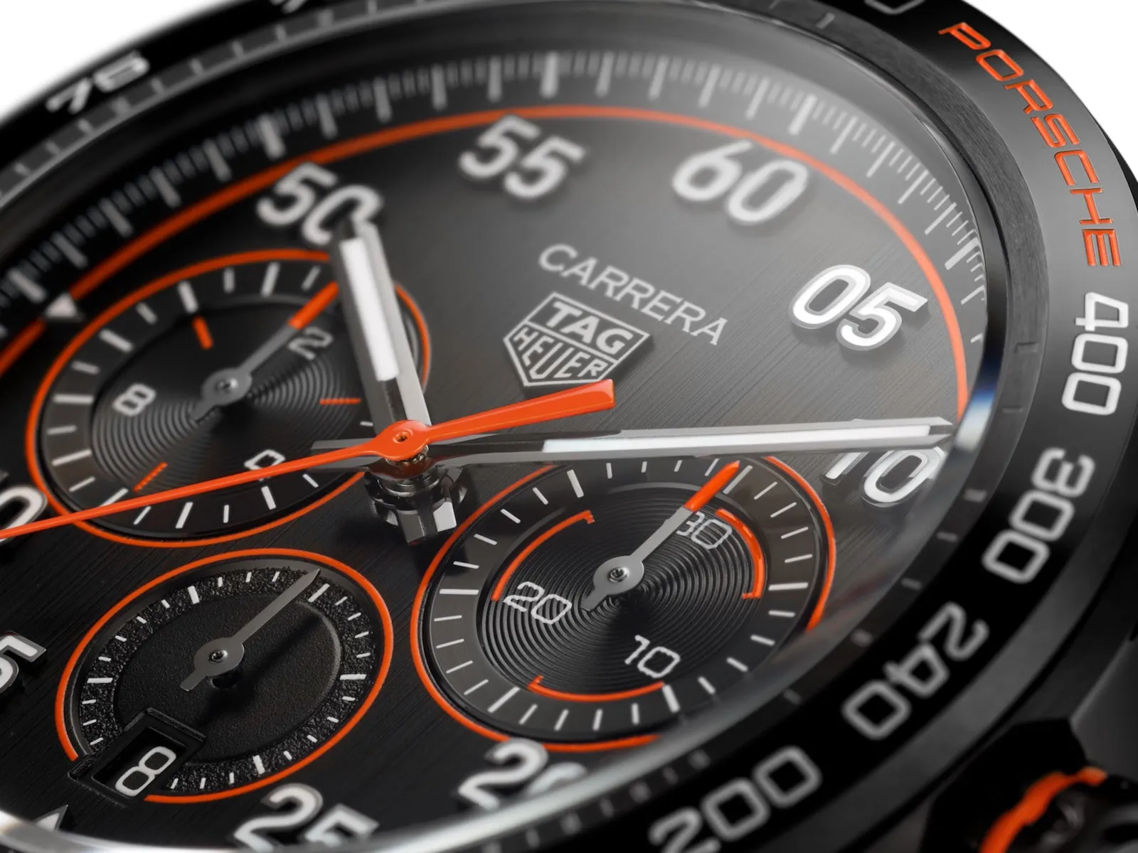 TAG Heuer Carrera Porsche Orange Racing Special Edition Watch sold by Jura Watches product image thumbnail 5