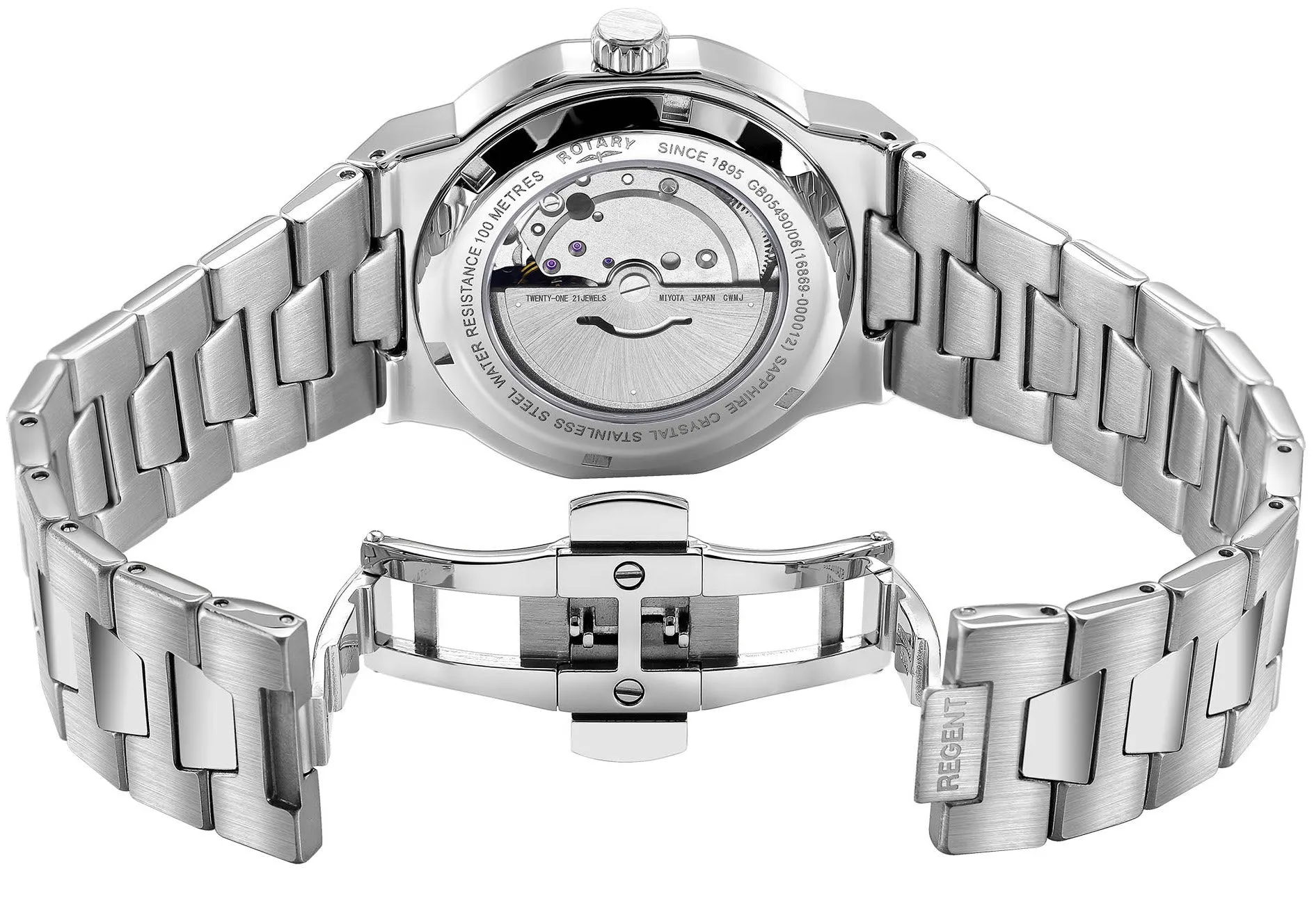 Rotary Regent Mens Watch Pre-Order sold by Jura Watches product image thumbnail 3