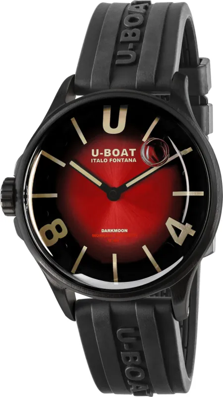 U-Boat Darkmoon 40mm Red PVD Soleil sold by Jura Watches