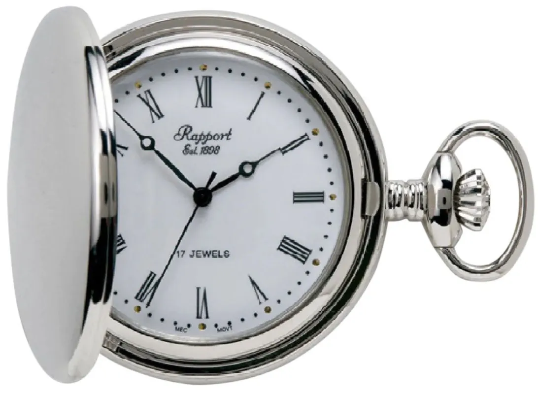 Rapport Pocket Watch Full Hunter 48mm sold by Jura Watches