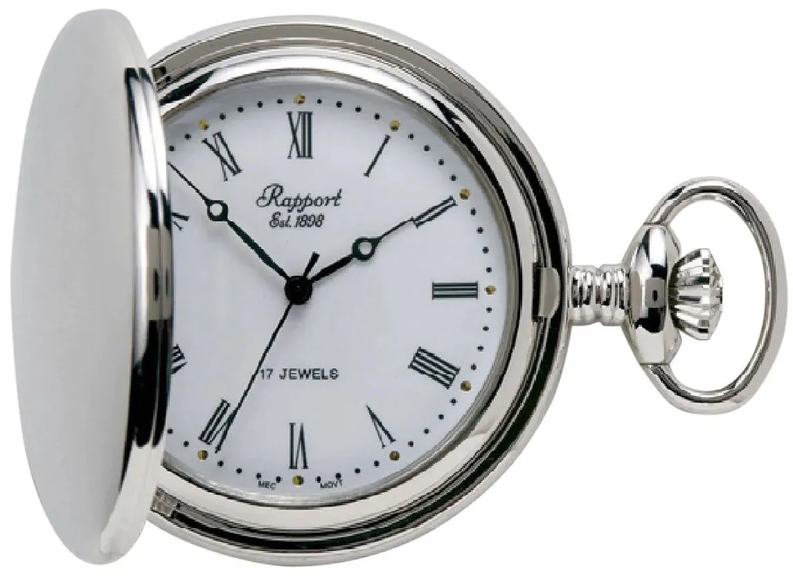 Rapport Pocket Watch Full Hunter 48mm sold by Jura Watches
