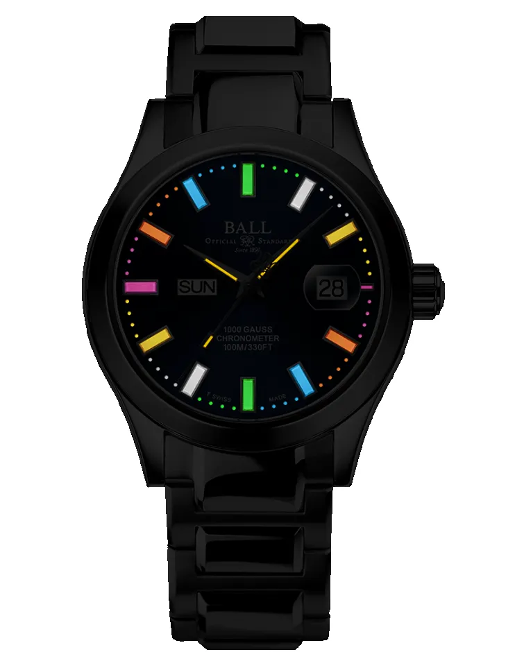 Ball Watch Company Engineer III Marvelight Chronometer Day Date Watch sold by Jura Watches product image thumbnail 2