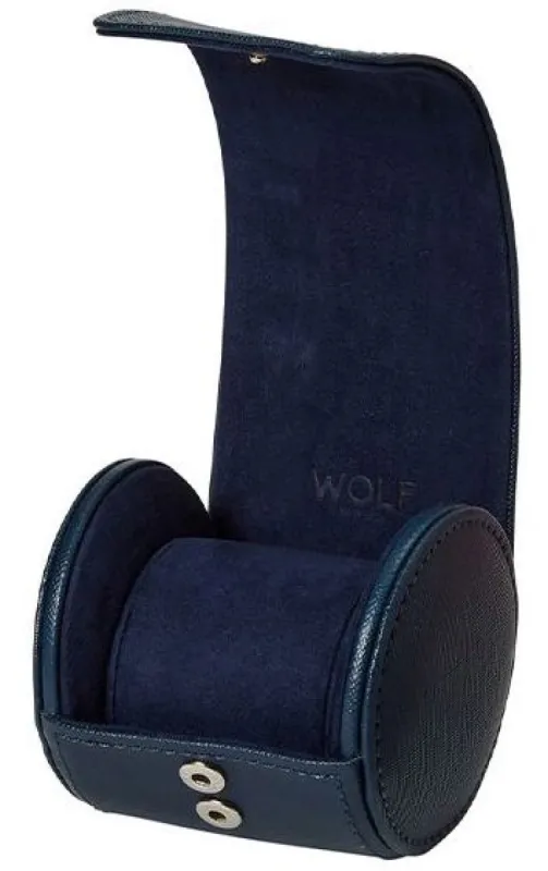 WOLF Watch Roll Black Tutti Frutti Blue D sold by Jura Watches