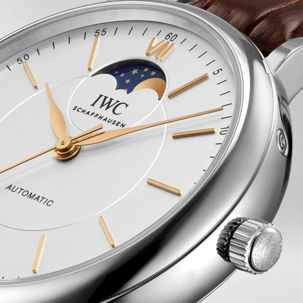 IWC Portofino Automatic Moon Phase Watch sold by Jura Watches product image thumbnail 5
