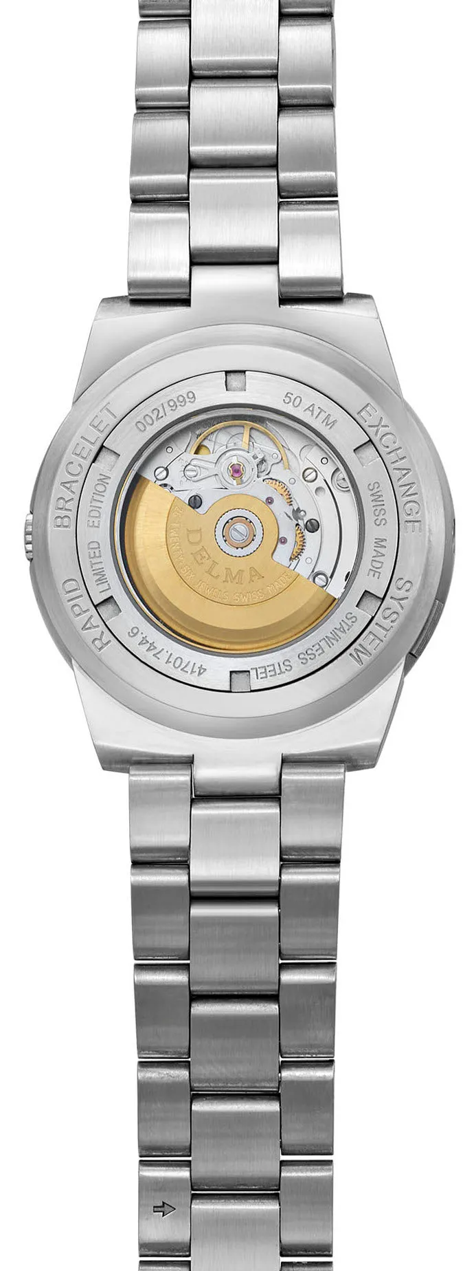 Delma Quattro Blue Limited Edition Watch sold by Jura Watches product image thumbnail 2