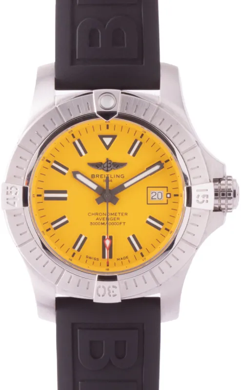 Pre-Owned Breitling Watch Avenger Seawolf made by Jura Watches