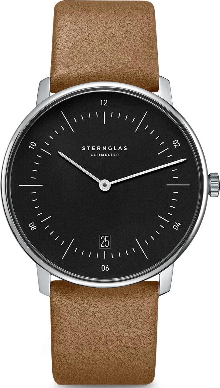Sternglas Naos Quartz Leather Watch sold by Jura Watches