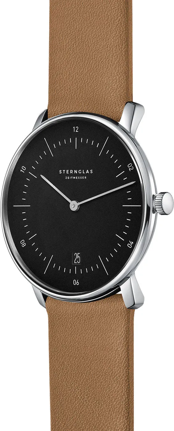 Sternglas Naos Quartz Leather Watch sold by Jura Watches product image thumbnail 3
