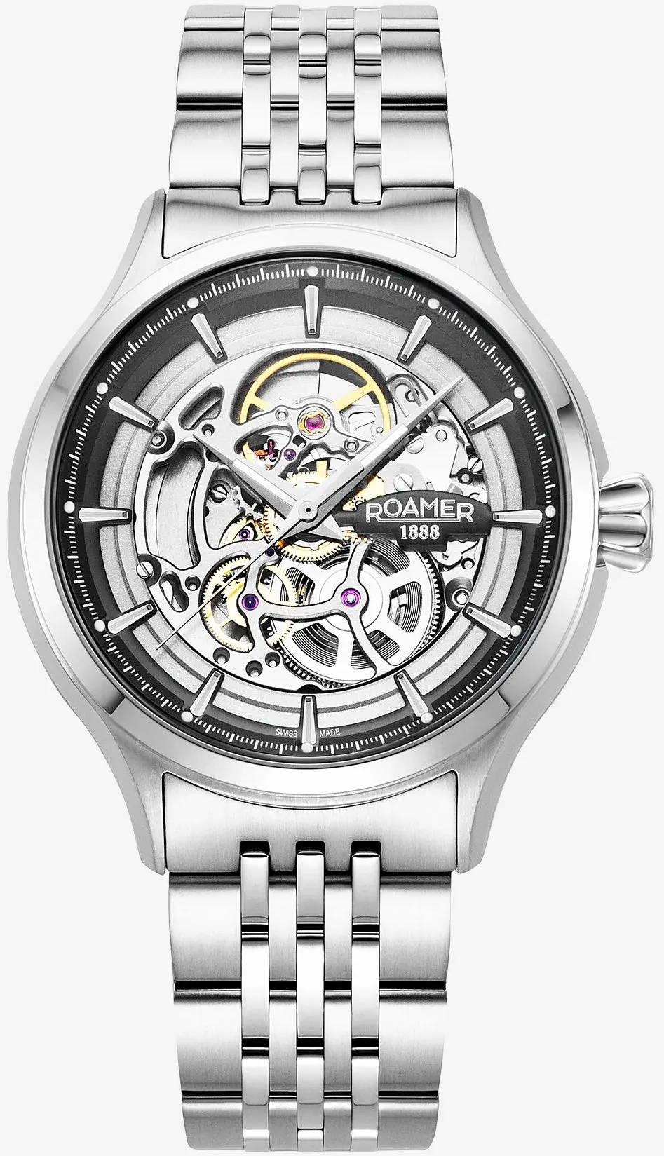 Roamer Competence Skeleton IV Watch sold by Jura Watches