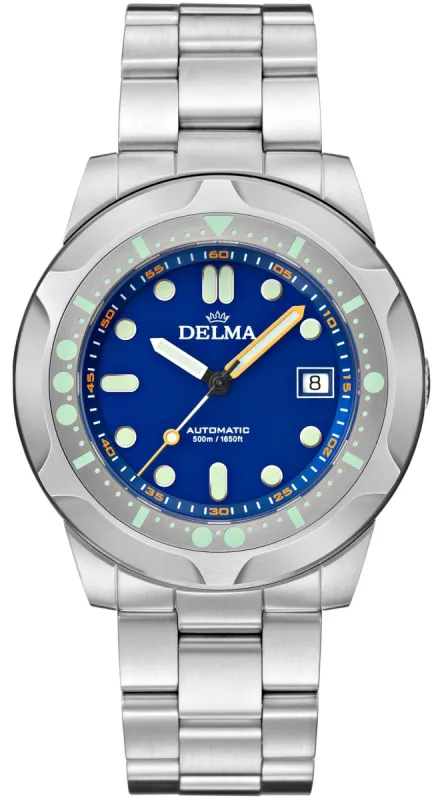 Delma Quattro Blue Limited Edition Watch sold by Jura Watches