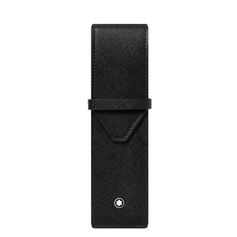Montblanc Sartorial 2-Pen Pouch Black sold by Jura Watches