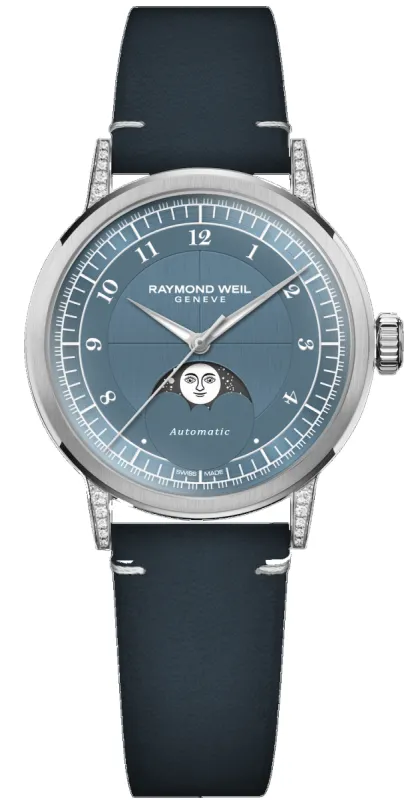 Raymond Weil Millesime Automatic Moon Phase 35mm Watch sold by Jura Watches