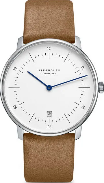 Sternglas Naos Quartz Leather Watch sold by Jura Watches