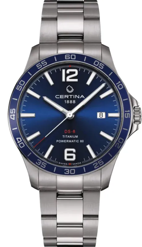 Certina DS-8 Powermatic 80 Watch sold by Jura Watches